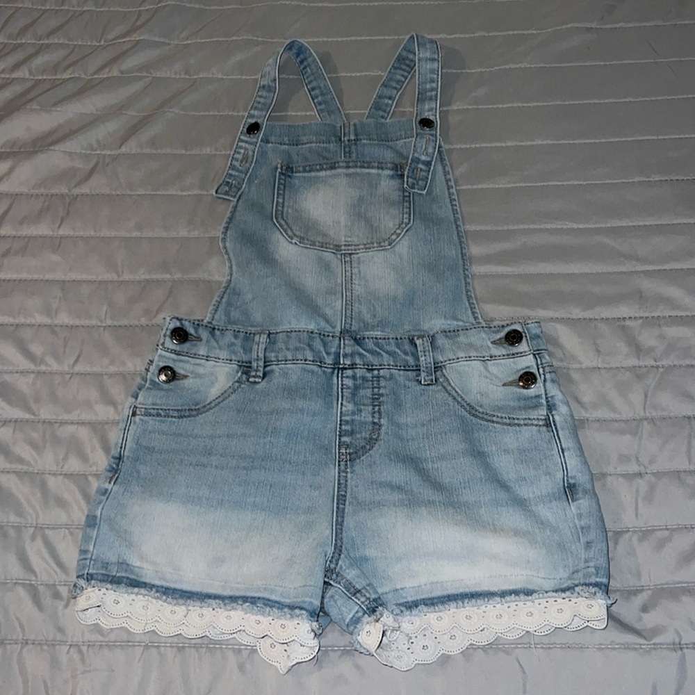 Cat & Jack Overall Shorts (L) Super Stretch